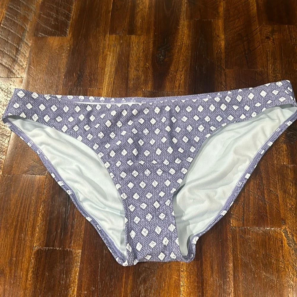 Junior’s xhilaration bikini botton diamond blue XL - Picture 2 of 6